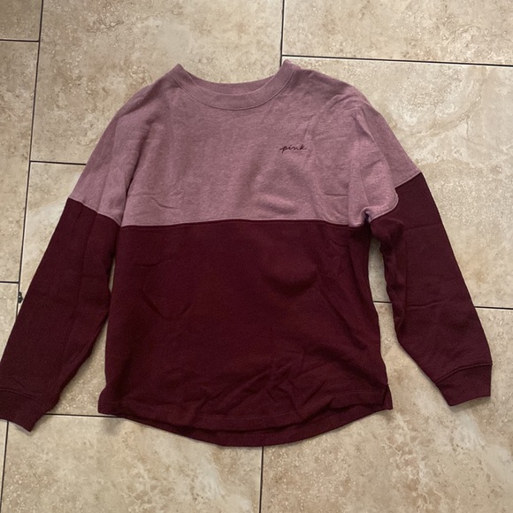 PINK Crew Neck Sweatshirt - Picture 2 of 3